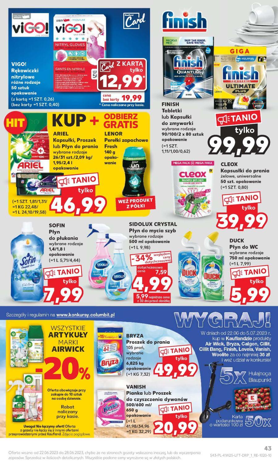 Gazetka Promocyjna I Reklamowa Kaufland Kaufland Od Do