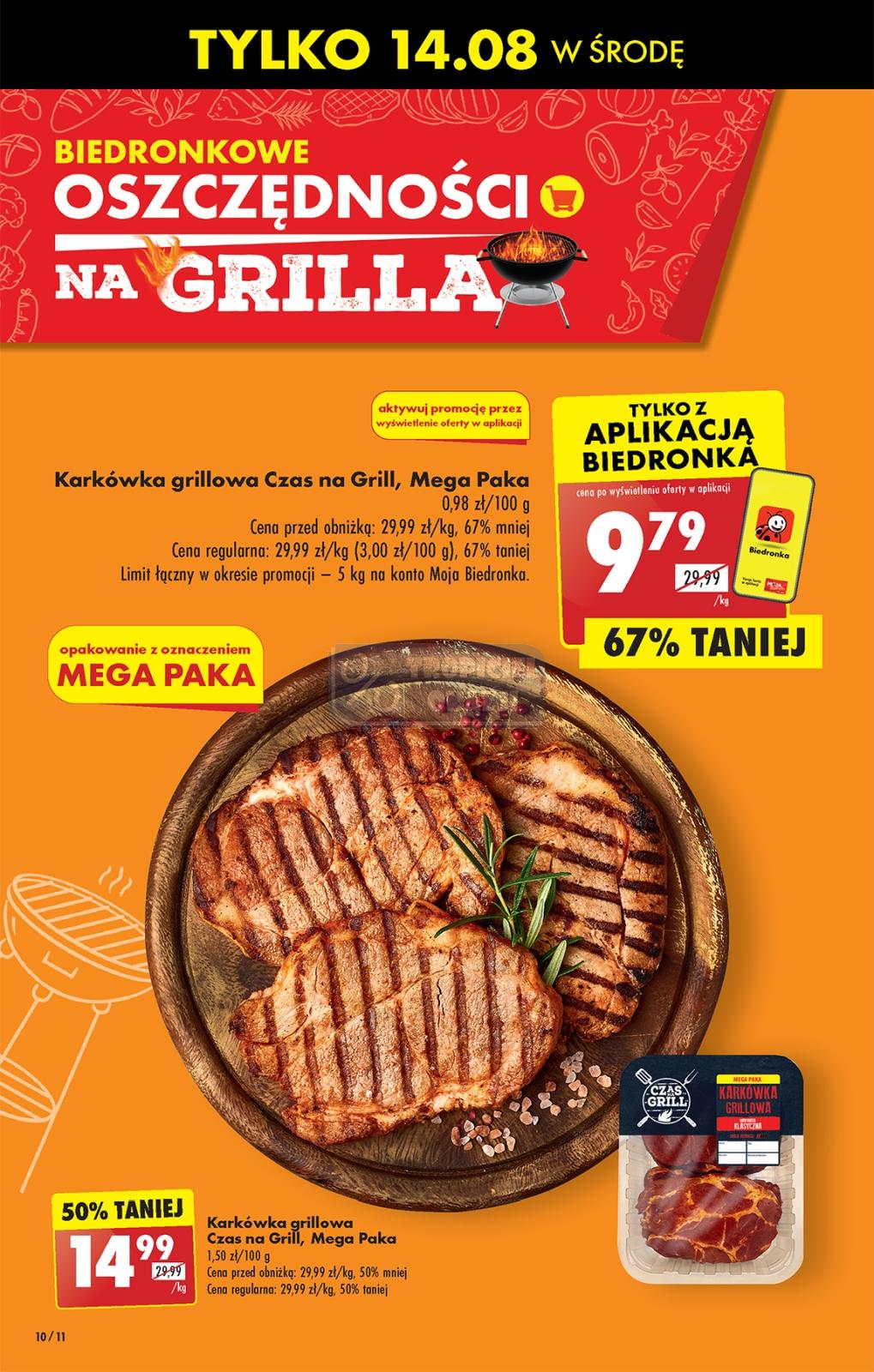 Gazetka promocyjna Biedronka do 17/08/2024 str.10