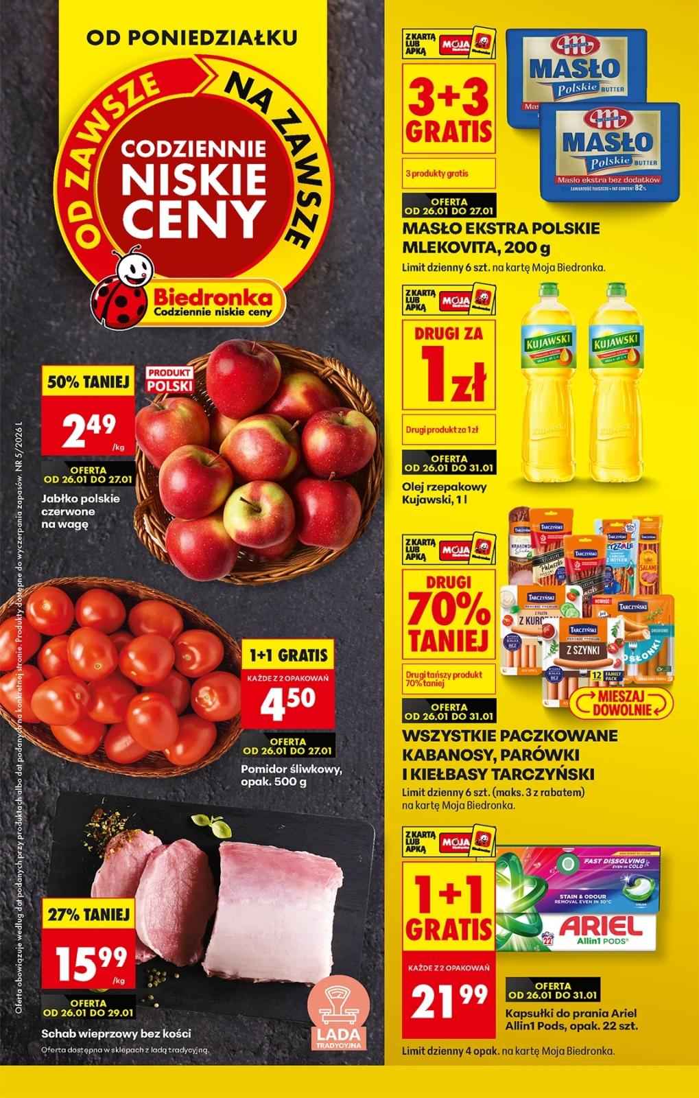 Gazetka promocyjna Biedronka do 31/01/2026 str.1