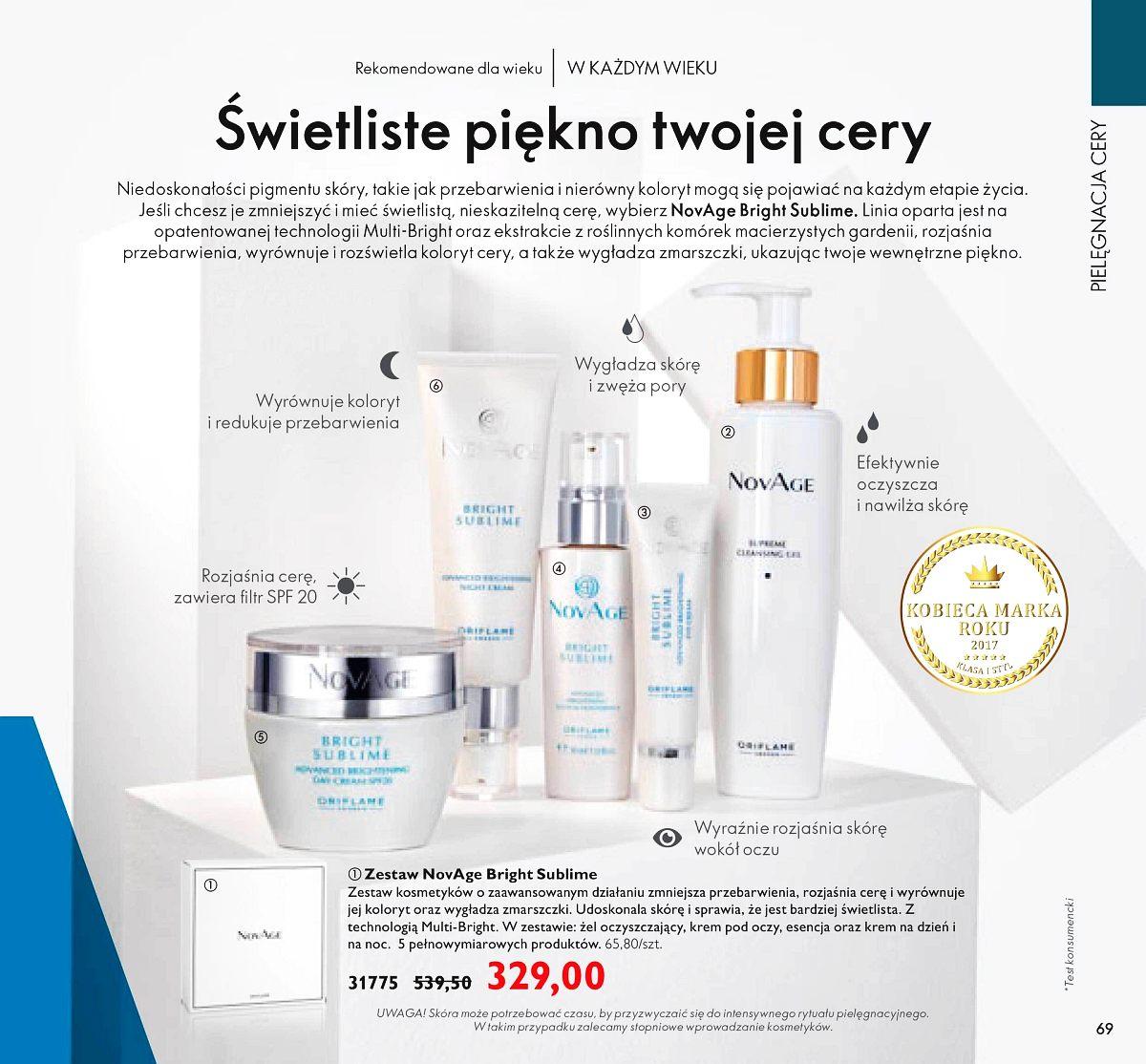 Gazetka promocyjna Oriflame do 08/06/2020 str.69