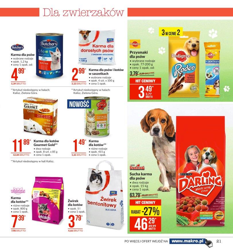 Gazetka promocyjna MAKRO do 21/10/2019 str.21