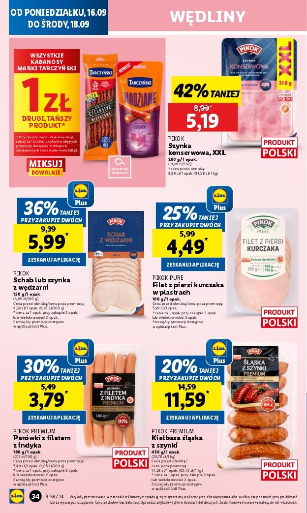 Gazetka promocyjna Lidl do 18/09/2024 str.38