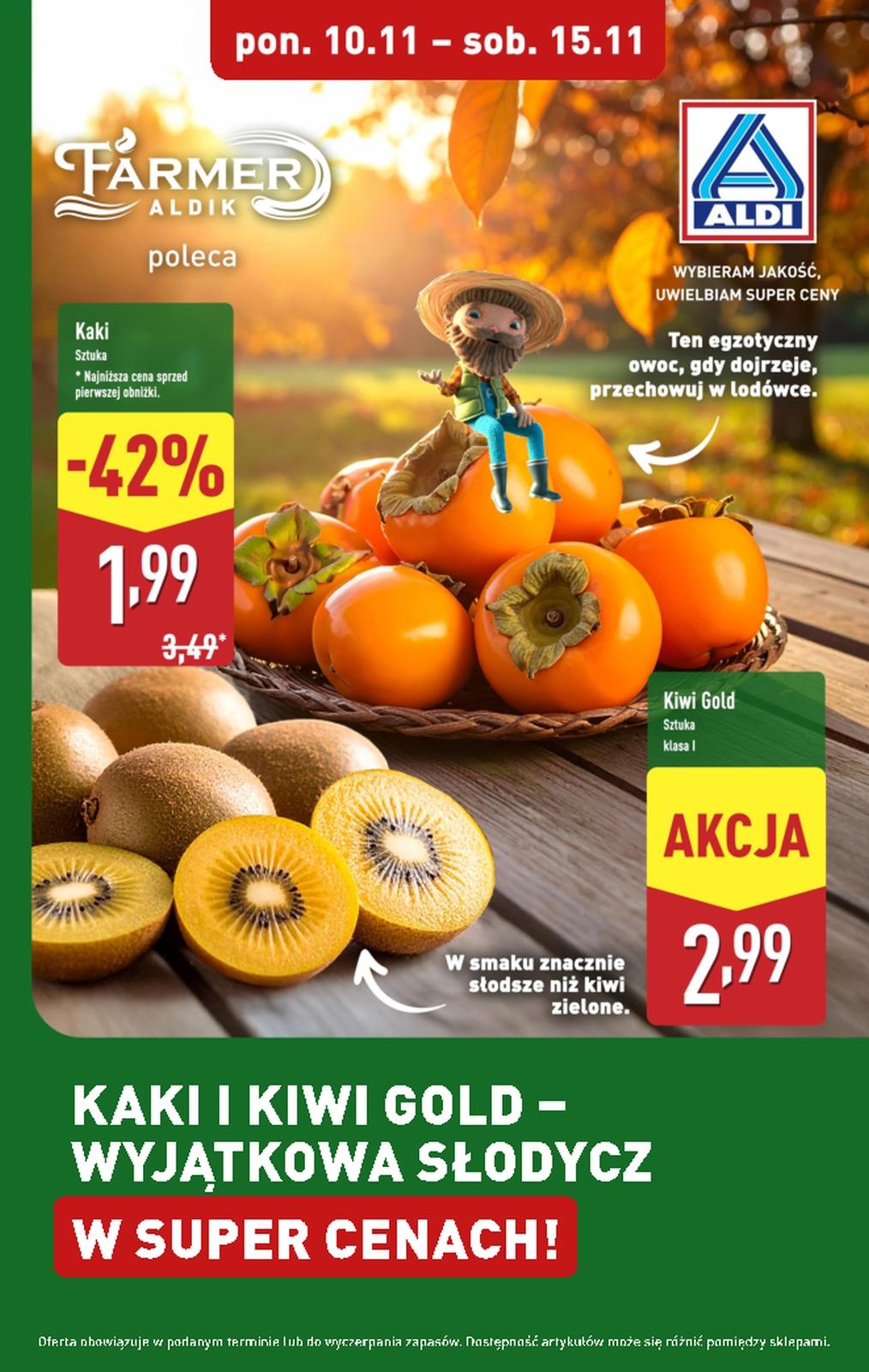 Gazetka promocyjna ALDI do 15/11/2025 str.1