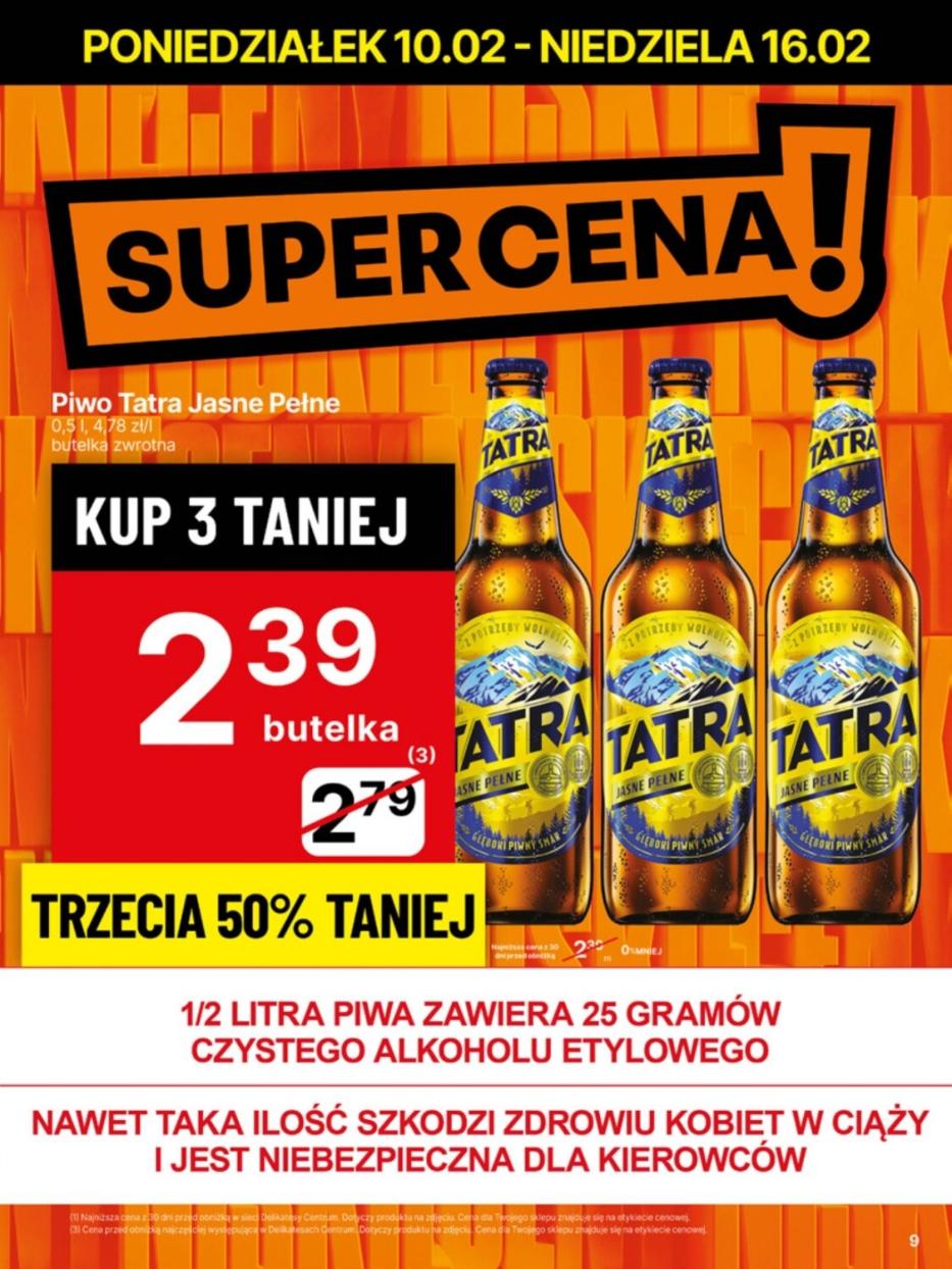 Gazetka promocyjna Delikatesy Centrum do 15/02/2025 str.9