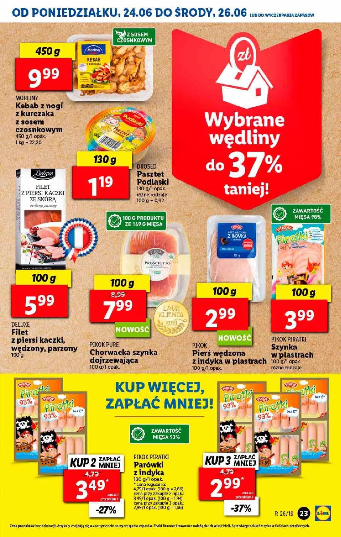 Gazetka promocyjna Lidl do 26/06/2019 str.23