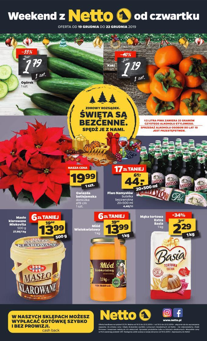 Gazetka promocyjna Netto do 22/12/2019 str.20