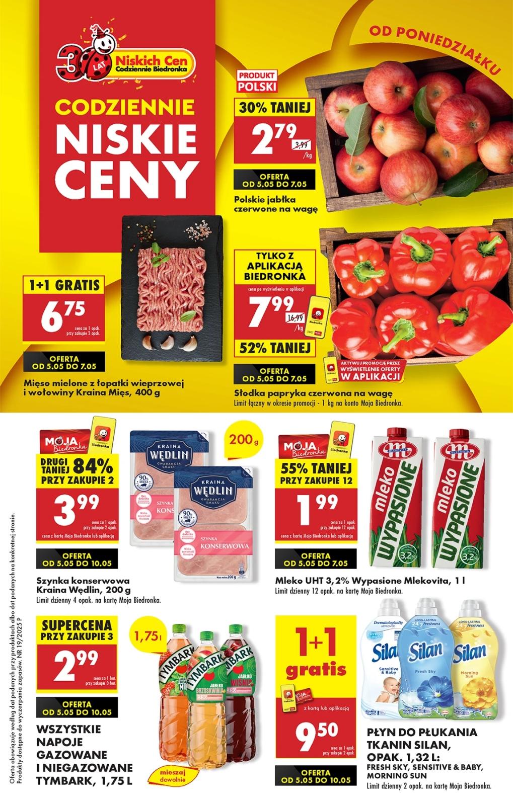 Gazetka promocyjna Biedronka do 10/05/2025 str.1