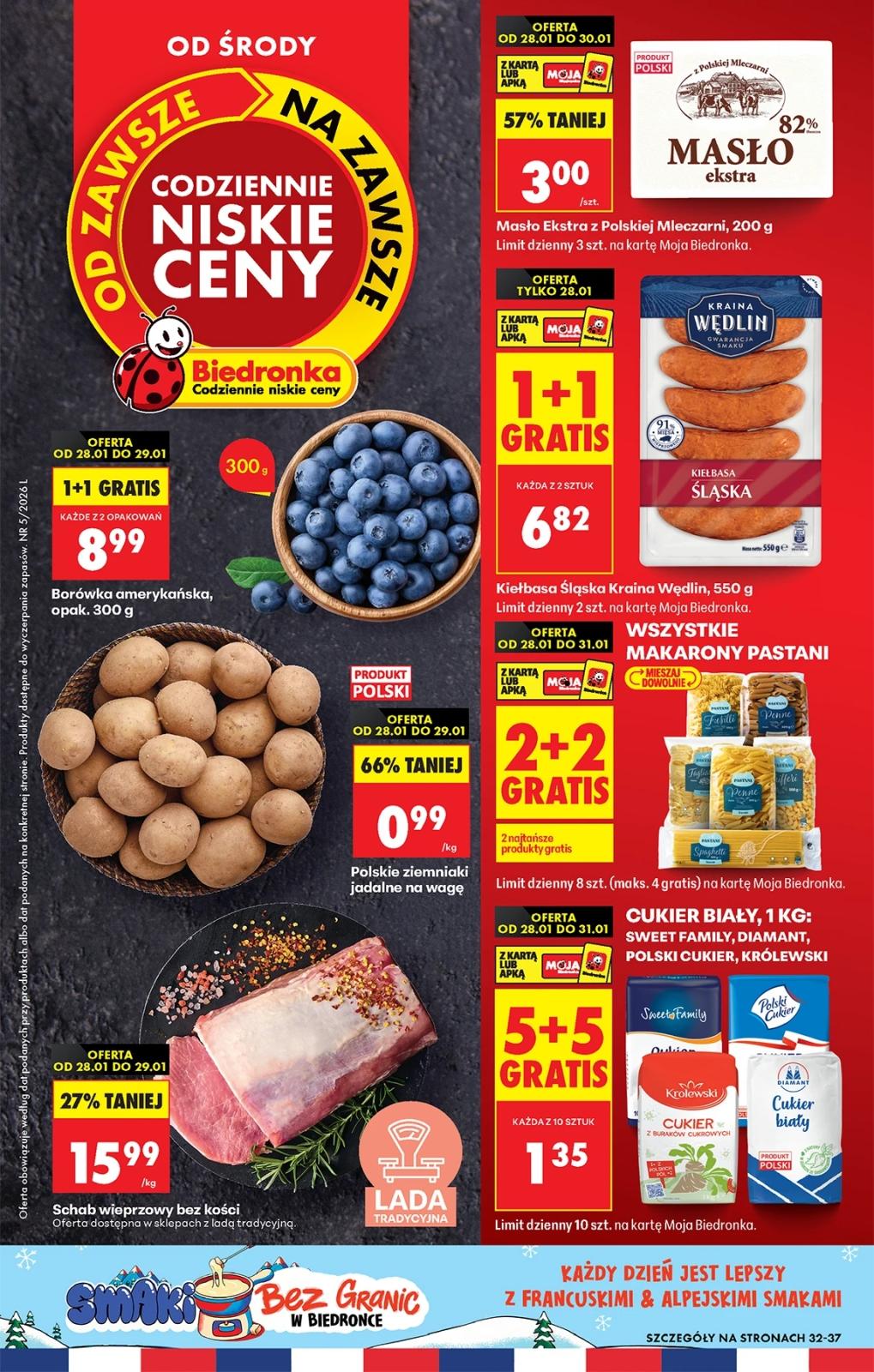 Gazetka promocyjna Biedronka do 04/02/2026 str.1