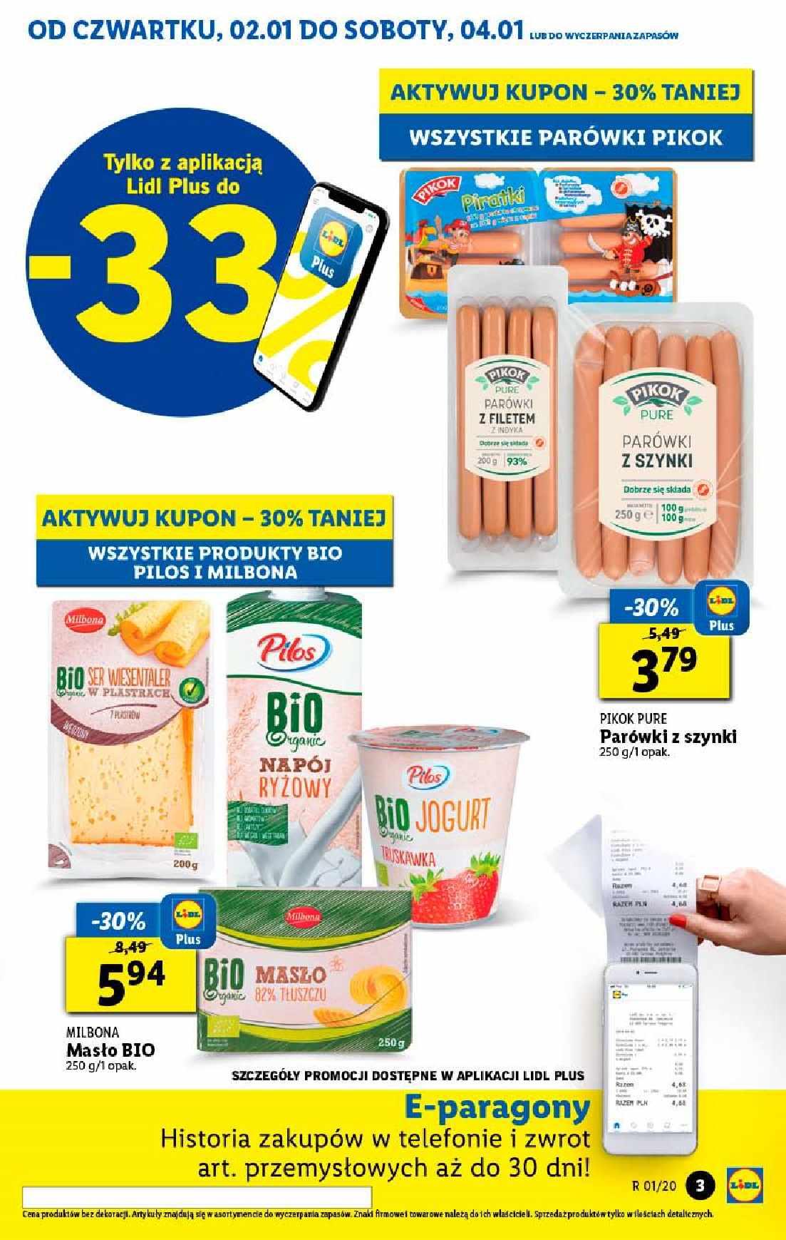 Gazetka promocyjna Lidl do 04/01/2020 str.3