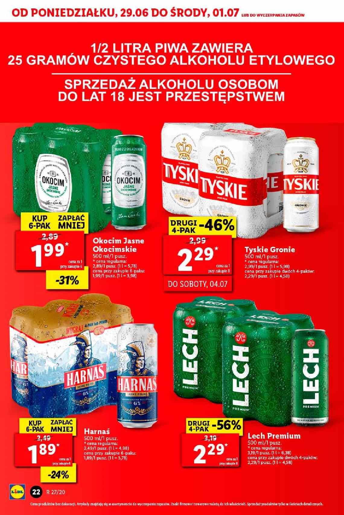 Gazetka promocyjna Lidl do 01/07/2020 str.22