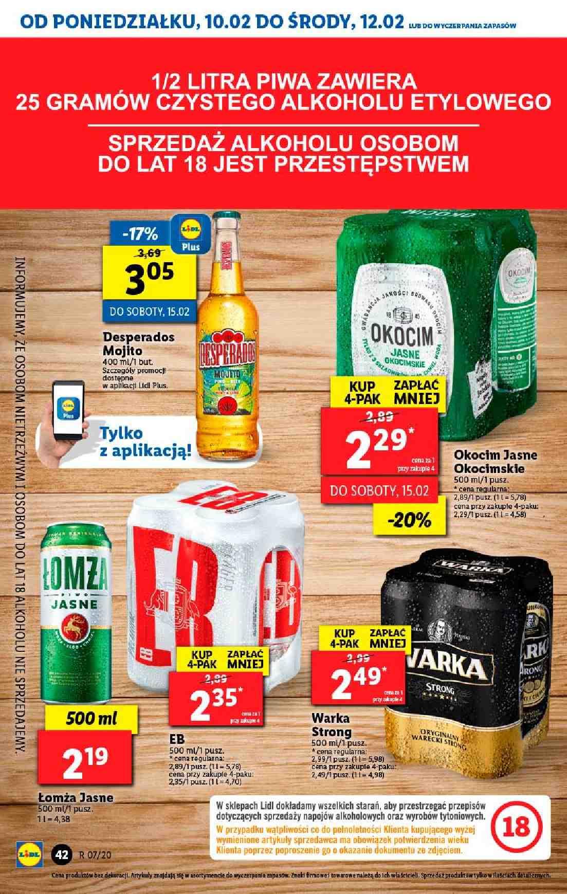 Gazetka promocyjna Lidl do 12/02/2020 str.42