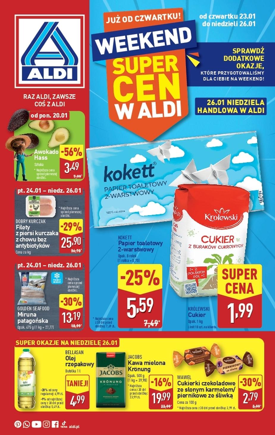 Gazetka promocyjna ALDI do 26/01/2025 str.1