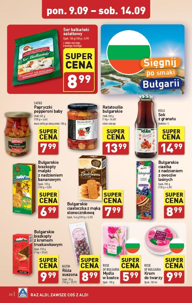 Gazetka promocyjna ALDI do 14/09/2024 str.20