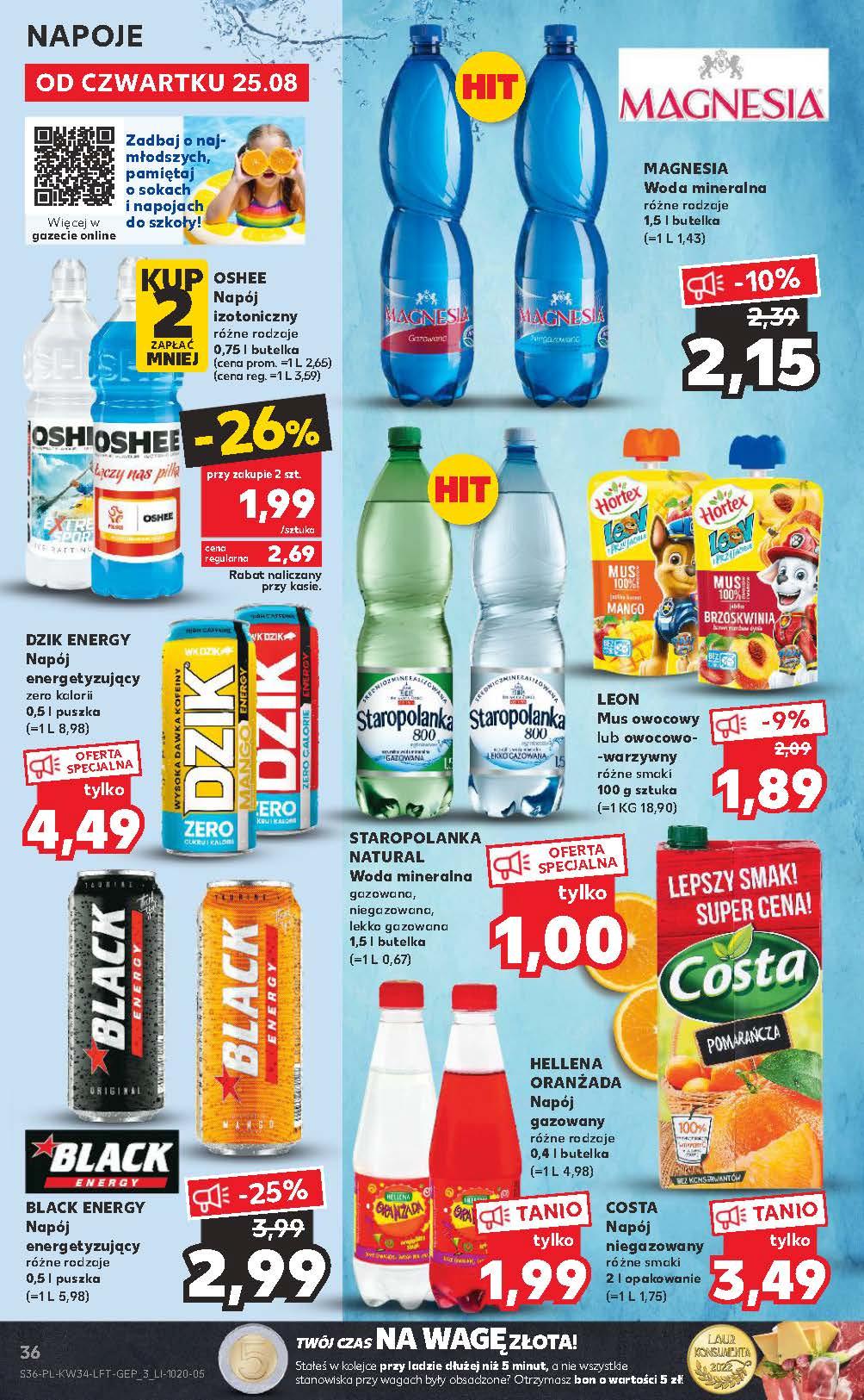 Gazetka promocyjna Kaufland do 31/08/2022 str.36