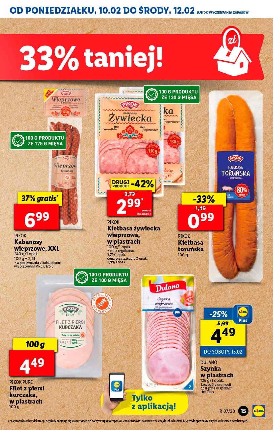 Gazetka promocyjna Lidl do 12/02/2020 str.15