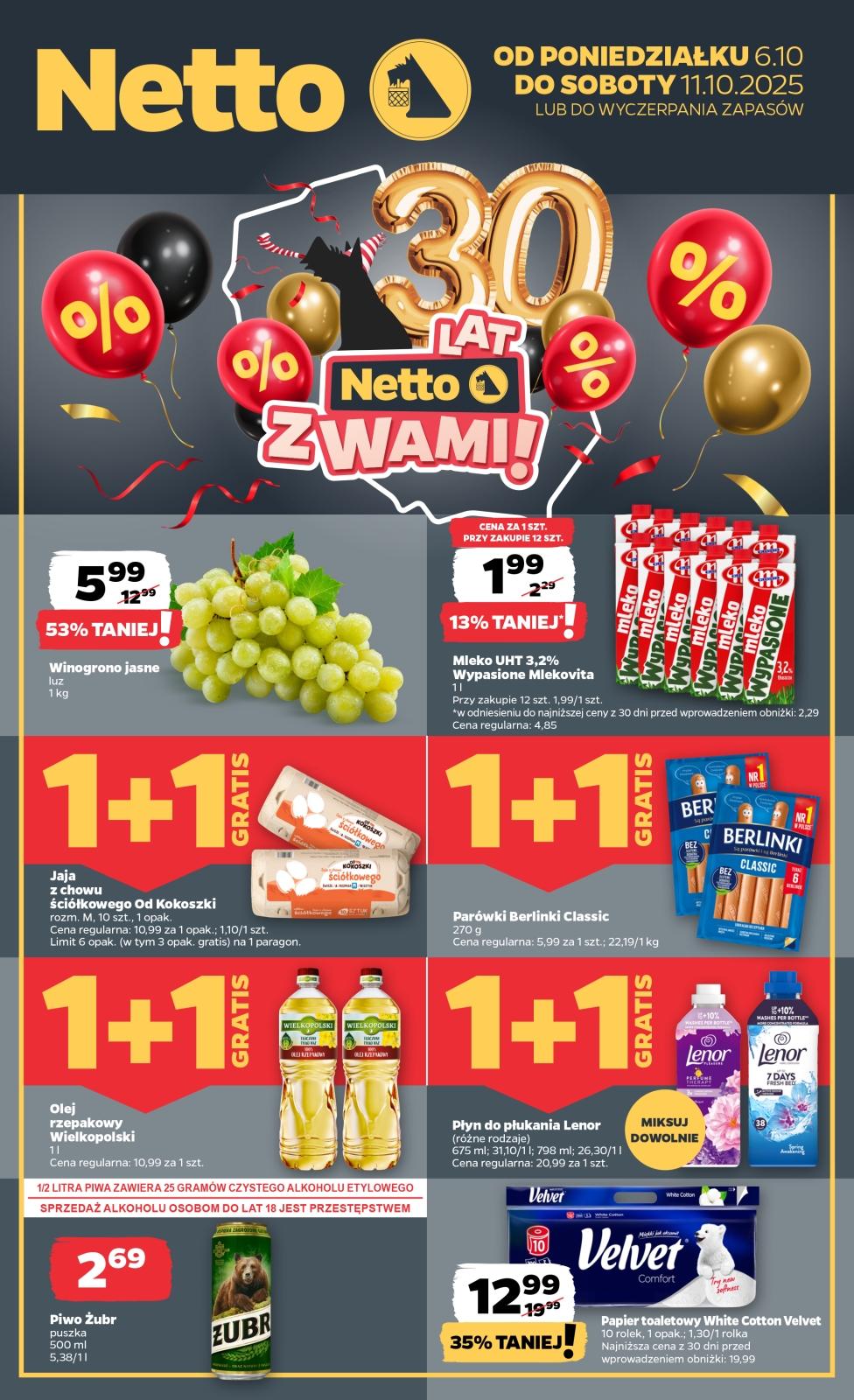Gazetka promocyjna Netto do 11/10/2025 str.1