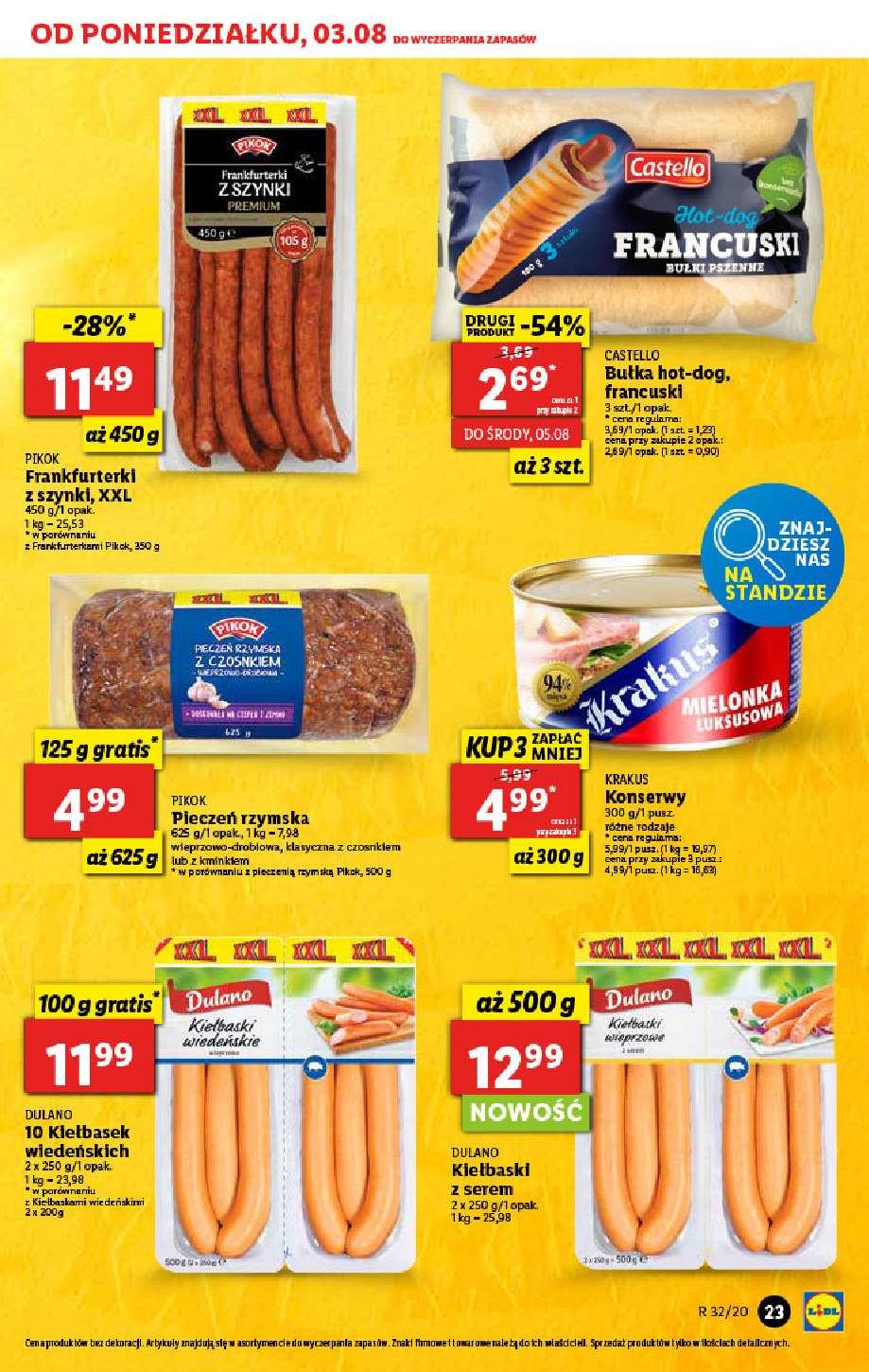 Gazetka promocyjna Lidl do 05/08/2020 str.23