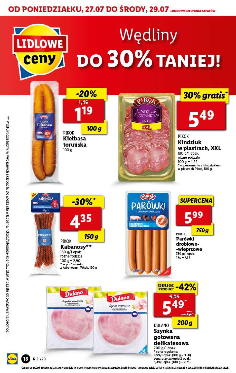 Gazetka promocyjna Lidl do 29/07/2020 str.18