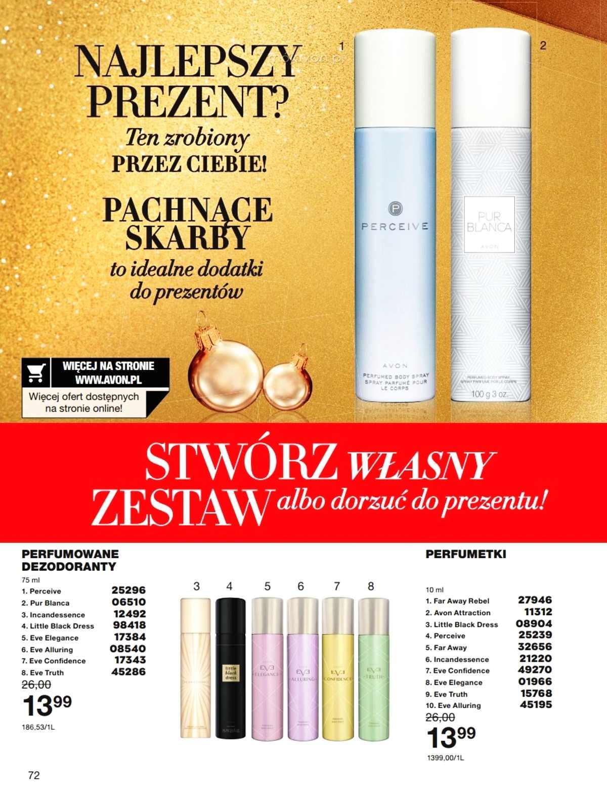 Gazetka promocyjna Avon do 26/12/2019 str.72