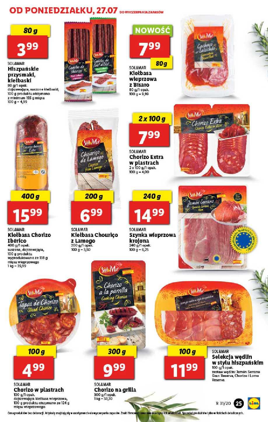 Gazetka promocyjna Lidl do 29/07/2020 str.25