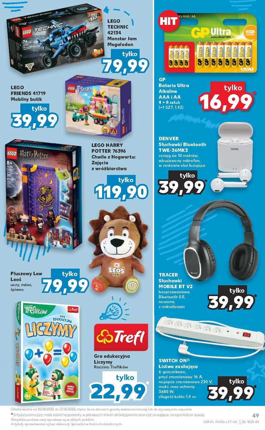 Gazetka promocyjna Kaufland do 31/08/2022 str.49