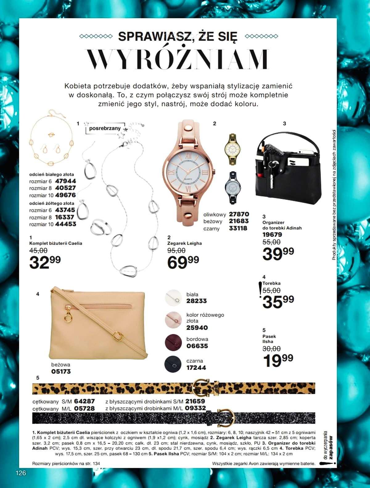 Gazetka promocyjna Avon do 26/12/2019 str.126