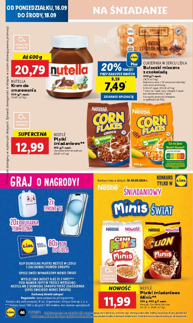 Gazetka promocyjna Lidl do 18/09/2024 str.52