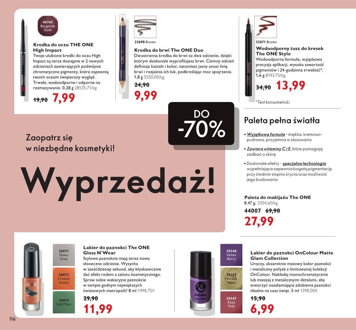 Gazetka promocyjna Oriflame do 08/11/2021 str.116