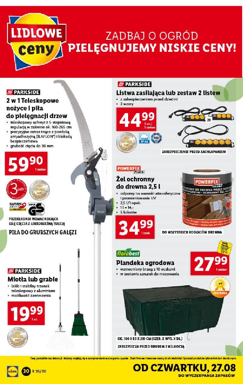 Gazetka promocyjna Lidl do 30/08/2020 str.30