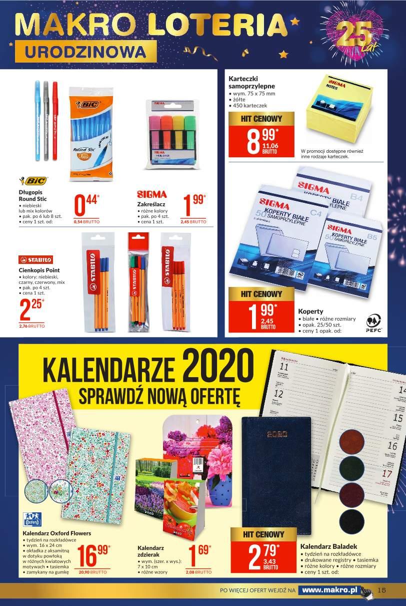 Gazetka promocyjna MAKRO do 07/10/2019 str.15