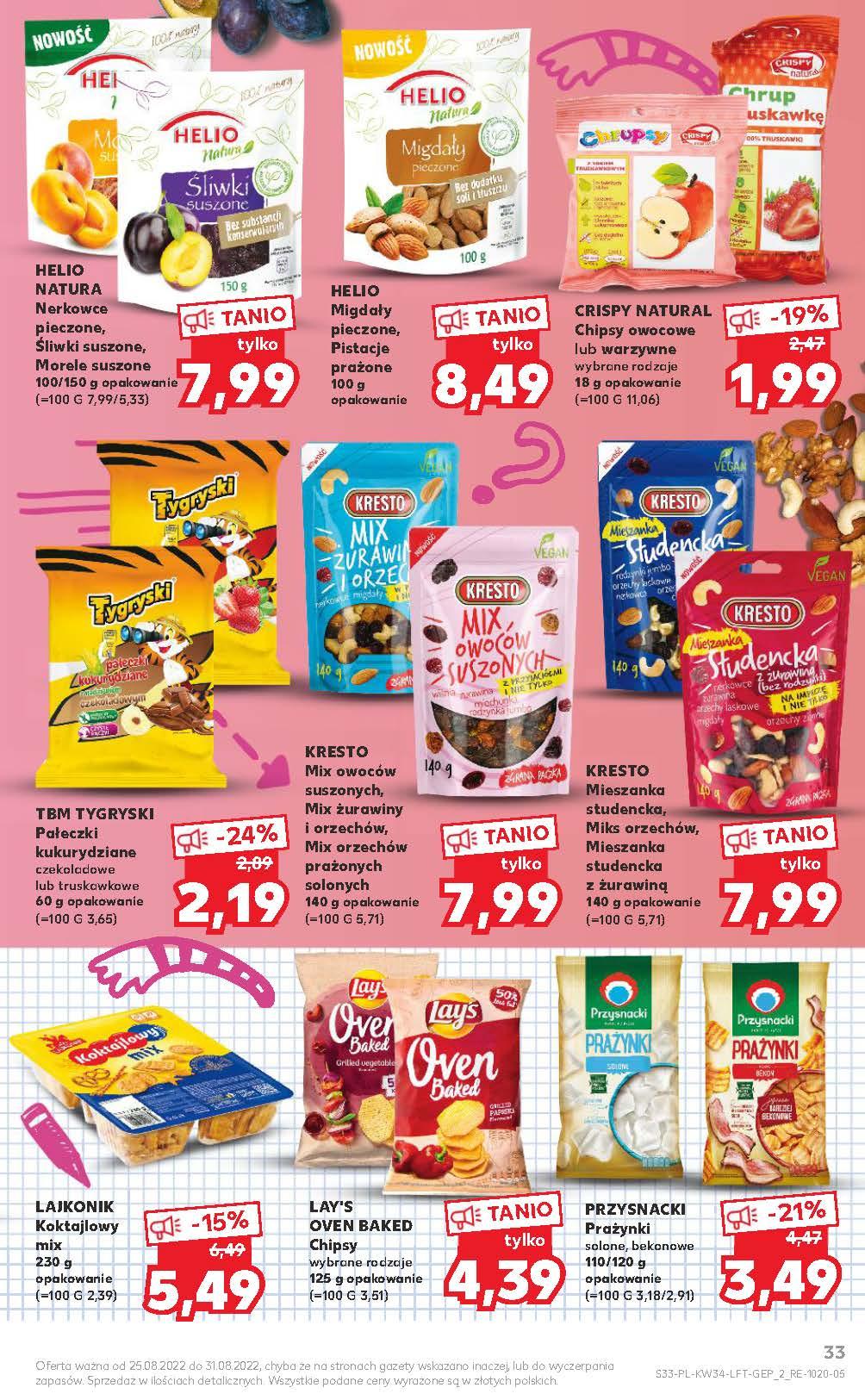 Gazetka promocyjna Kaufland do 31/08/2022 str.33