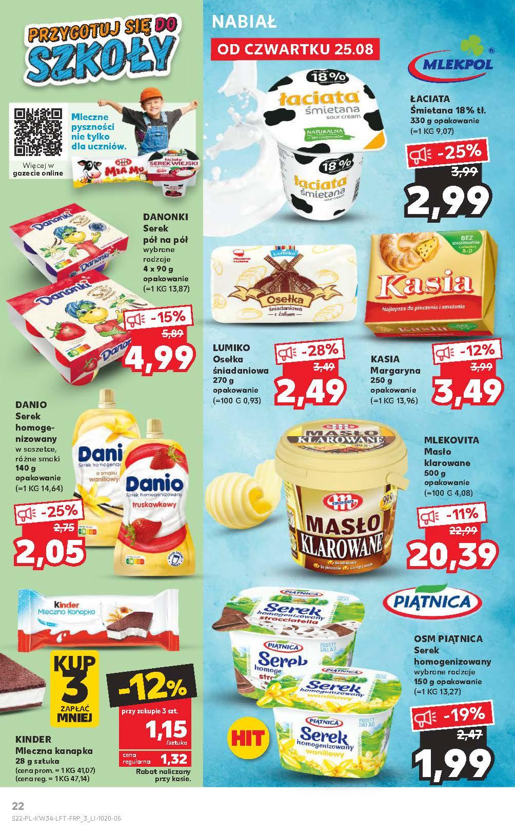 Gazetka promocyjna Kaufland do 31/08/2022 str.22