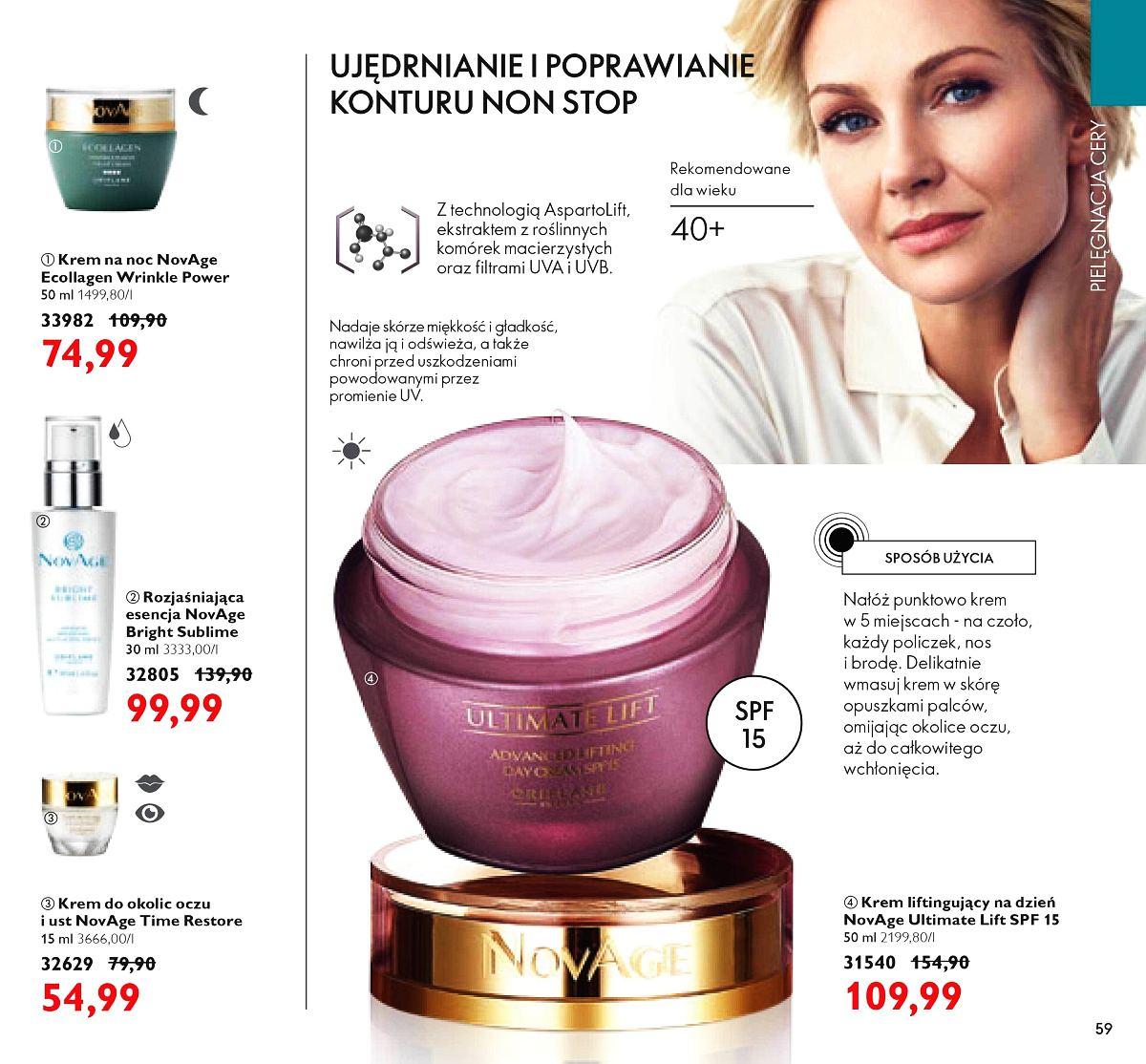 Gazetka promocyjna Oriflame do 16/05/2020 str.59