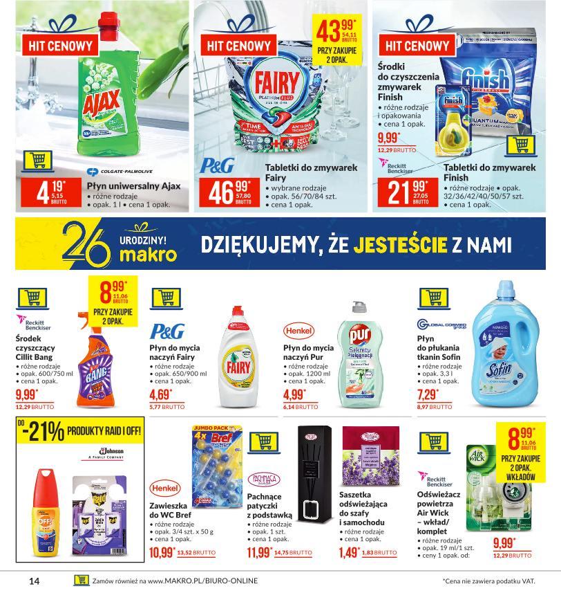 Gazetka promocyjna MAKRO do 31/08/2020 str.14