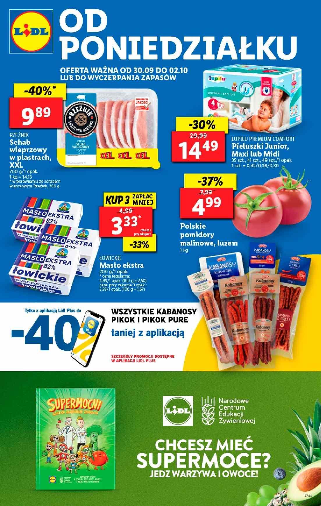 Gazetka promocyjna Lidl do 02/10/2019 str.1