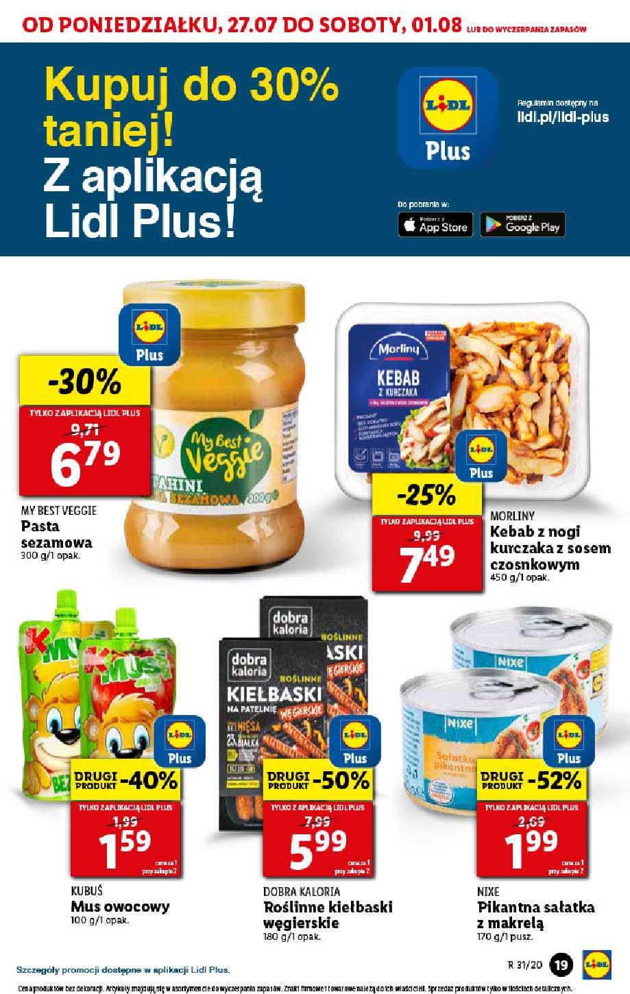 Gazetka promocyjna Lidl do 29/07/2020 str.19