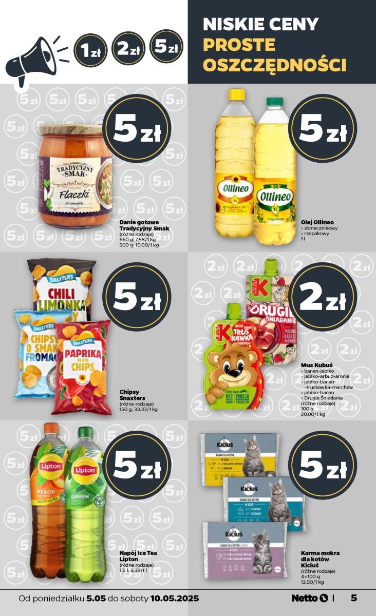 Gazetka promocyjna Netto do 10/05/2025 str.5