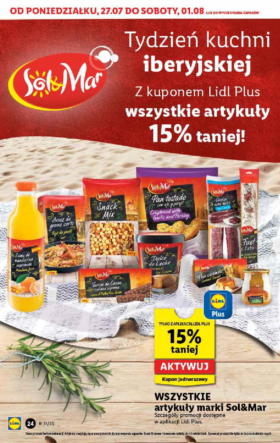 Gazetka promocyjna Lidl do 29/07/2020 str.24