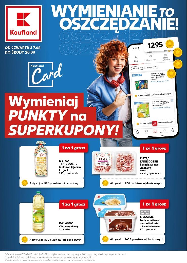 Gazetka promocyjna Kaufland do 20/08/2025 str.1