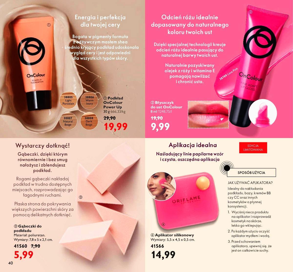 Gazetka promocyjna Oriflame do 08/06/2020 str.40