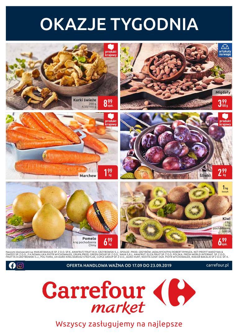 Gazetka promocyjna Carrefour Market do 29/09/2019 str.1