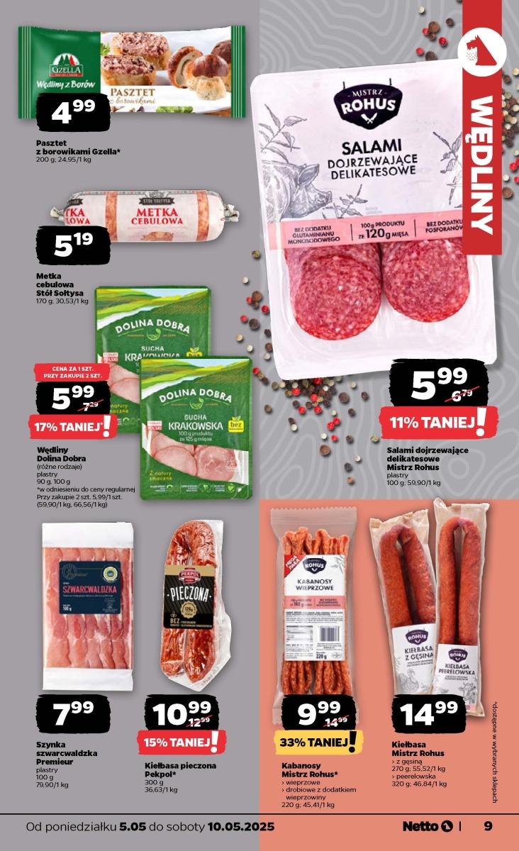Gazetka promocyjna Netto do 10/05/2025 str.9