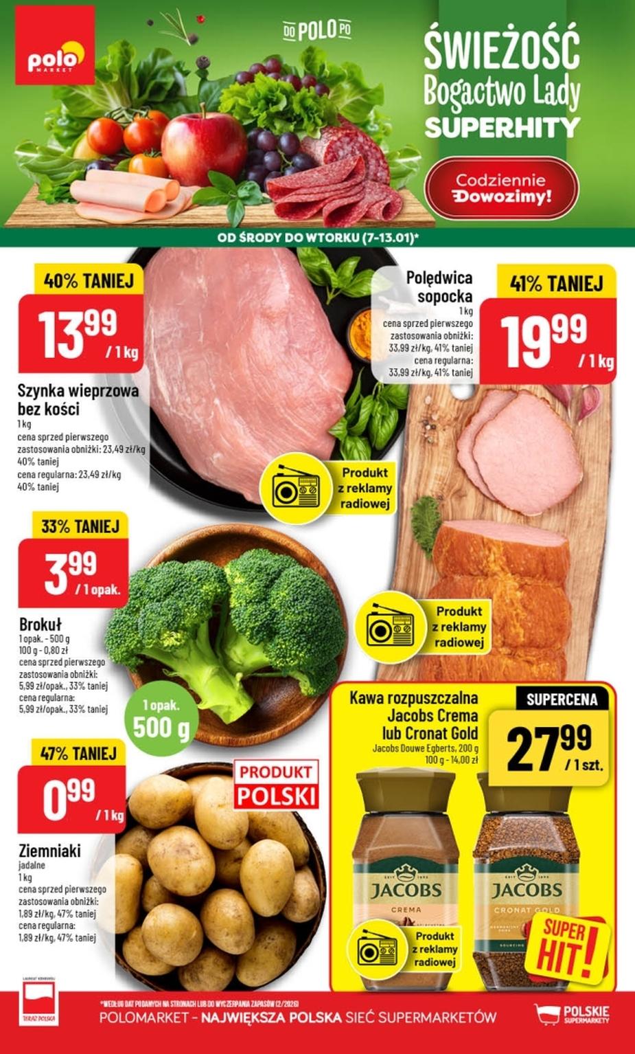 Gazetka promocyjna POLOmarket do 13/01/2026 str.1