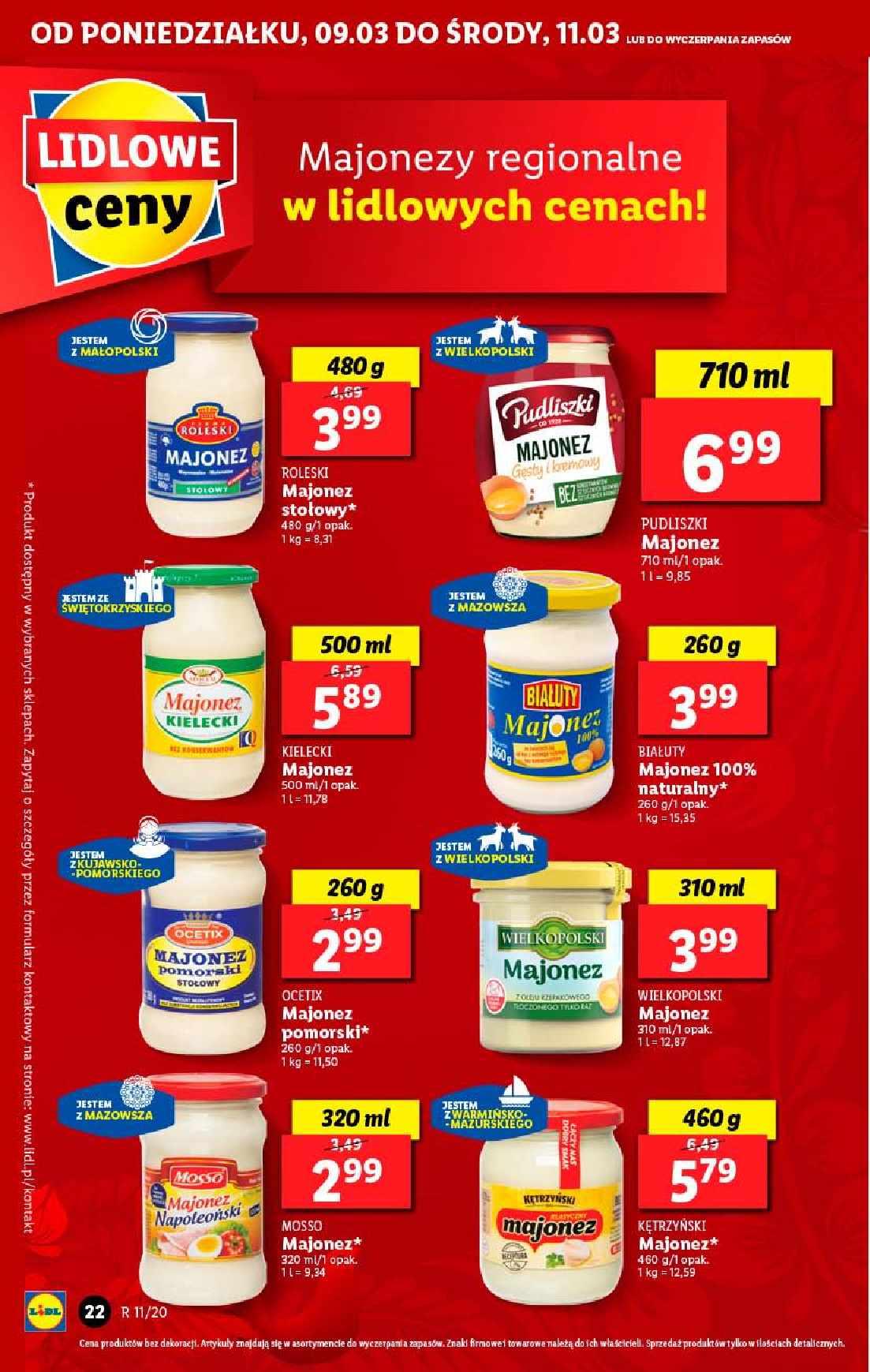 Gazetka promocyjna Lidl do 11/03/2020 str.22