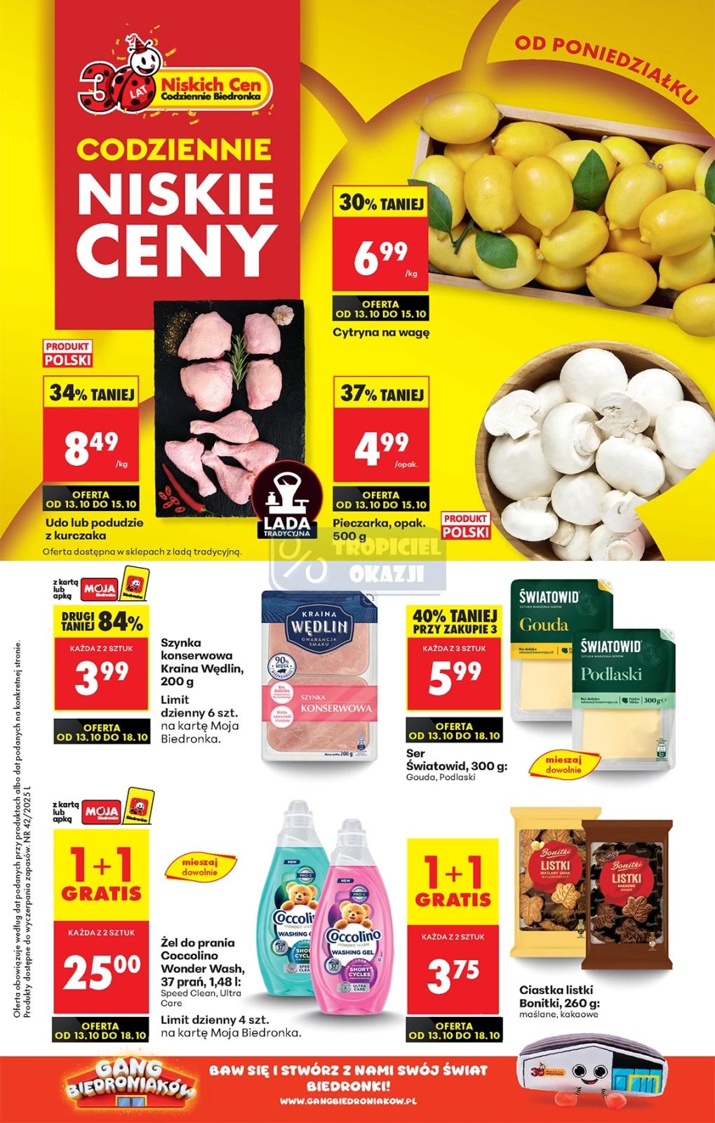 Gazetka promocyjna Biedronka do 18/10/2025 str.1