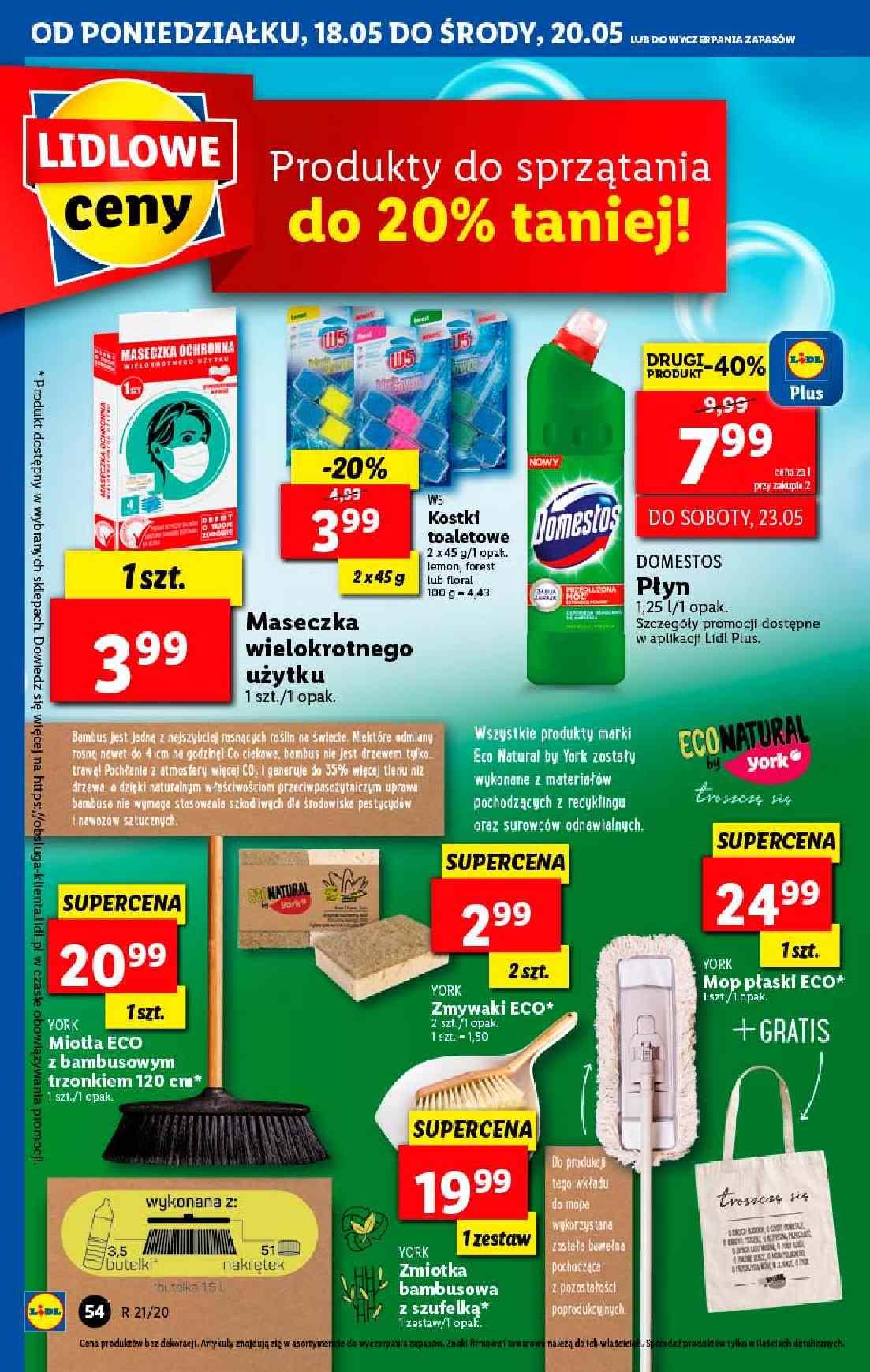 Gazetka promocyjna Lidl do 20/05/2020 str.54