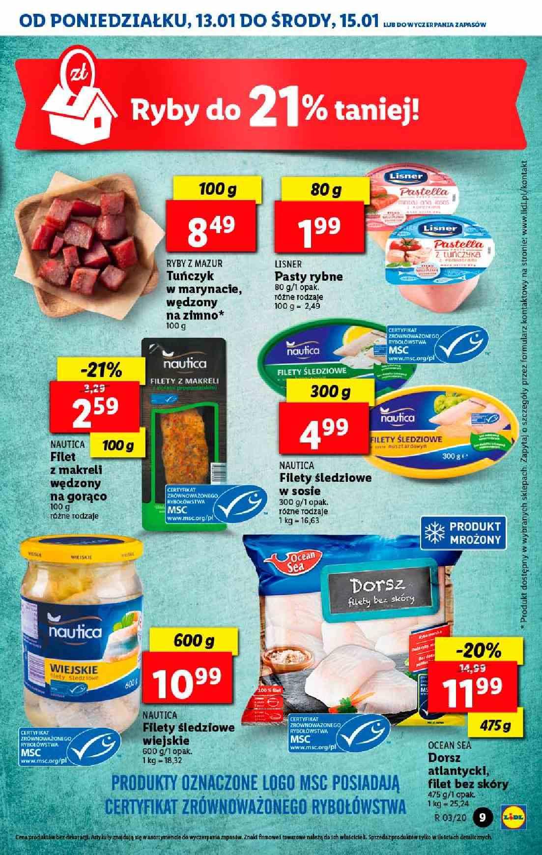 Gazetka promocyjna Lidl do 15/01/2020 str.9