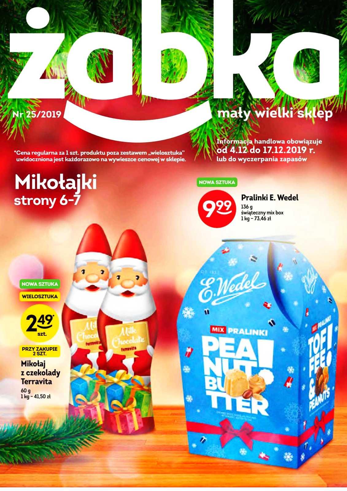 Gazetka promocyjna Żabka do 17/12/2019 str.1