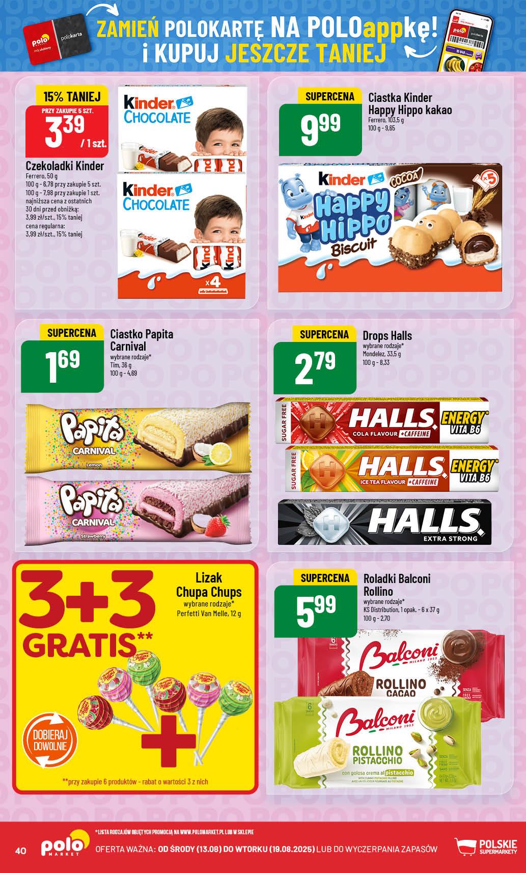 Gazetka promocyjna POLOmarket do 19/08/2025 str.40