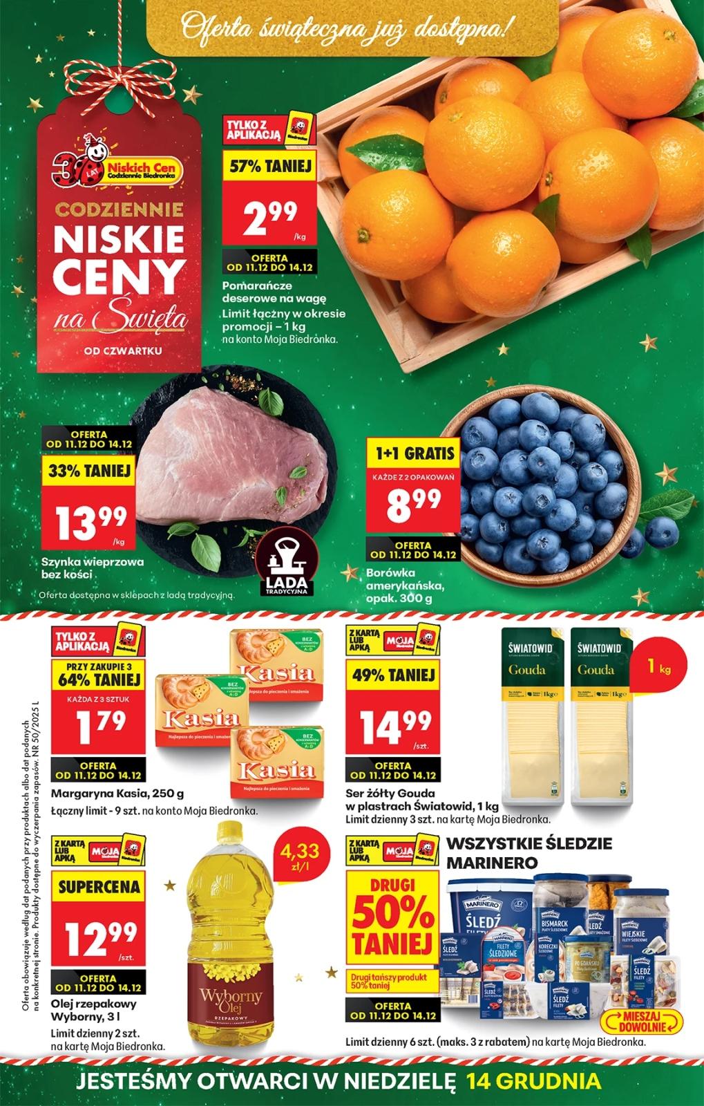 Gazetka promocyjna Biedronka do 17/12/2025 str.1